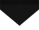 Black Reprocessed HDPE Sheet