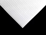 White Fluted Polypropylene Sheet