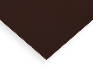 Acrylic Sheet - Brown 2418 Cast Paper-Masked (Opaque)