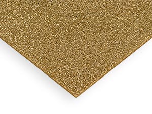 Acrylic Glitter Sheet Cut-to-Size | Gold