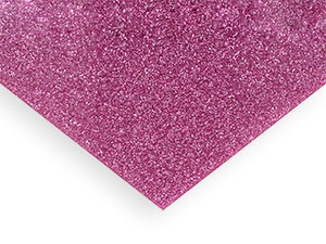 Acrylic Glitter Sheet Cut-to-Size | Pink