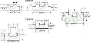 CHAIN GUIDE - TYPE TD - DOUBLE STRAND - UHMW | #25-2 ANSI CHAIN - .78