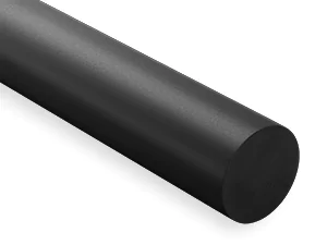 UHMW Black Rod | Virgin UHMW Polyethylene