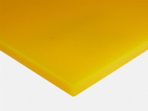Acrylic Sheet - Yellow 2016 Cast Paper-Masked (Translucent)