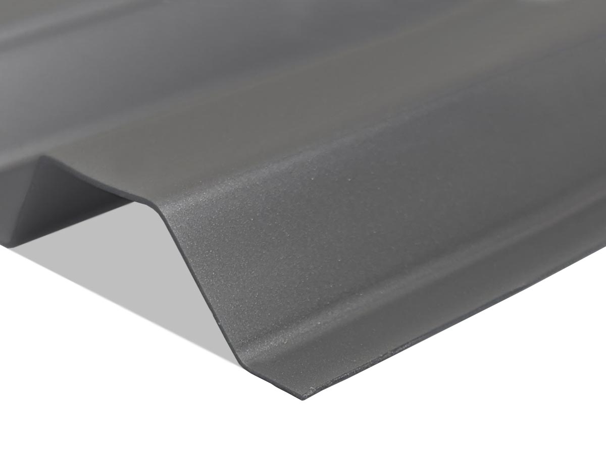 SunTuf Solar Control Silver Corrugated Polycarbonate